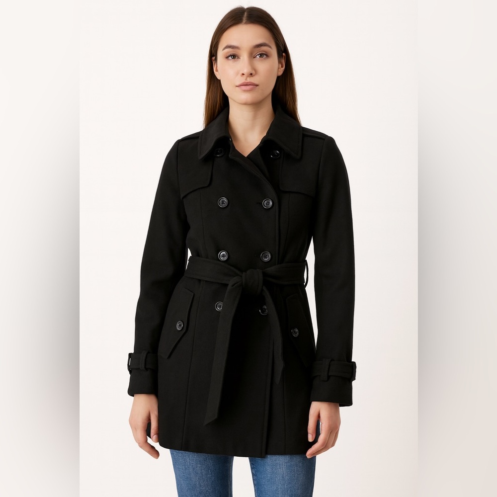 Calvin Klein Classic Black Coat